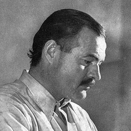 Portrait of Hemingway